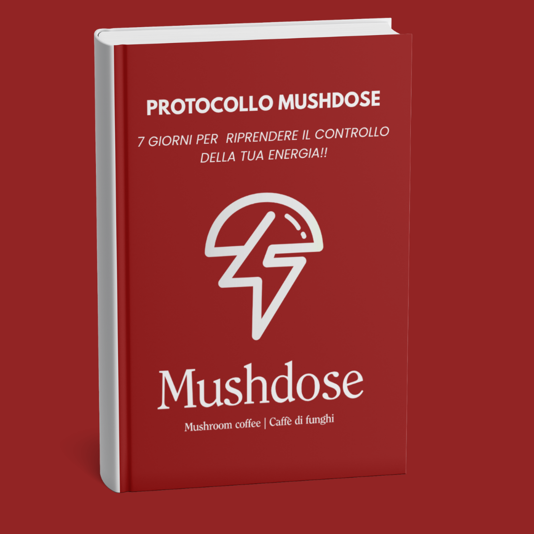 MUSHDOSE - 6 funghi adattogeni in un caffè funzionale